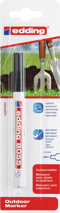 Produktbild Edding 8055 Outdoormarker (Schwarz, 1 mm, 1 x)