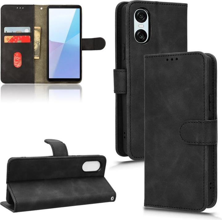Image du produit Cover-Discount Sony Xperia 10 VI - Étui en daim au look vintage (Sony Xperia 10 VI)