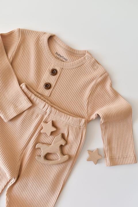 Immagine prodotto BabyCosy Set: pantaloni e maglietta a maniche lunghe (74)