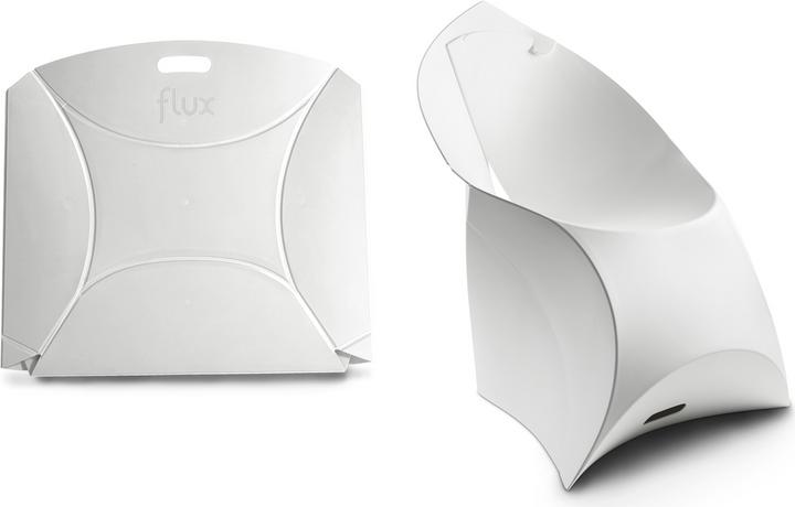 Actual product image flux Chair White