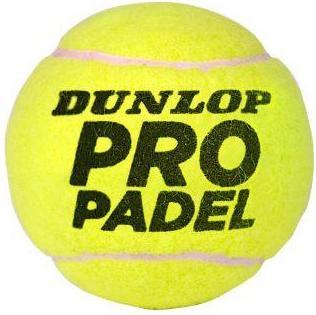 Actual product image Dunlop Pro Padel -padelpallo, 3 kpl