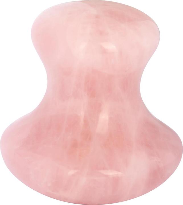 YÙ Beauty Gua Sha Mushroom aus Rosenquarz