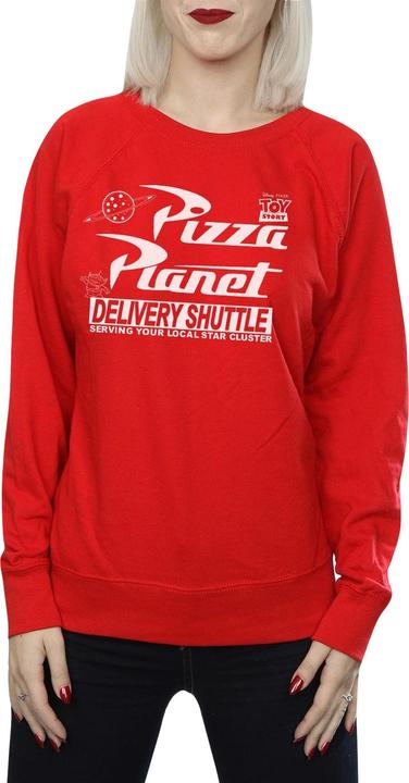 Actual product image Toy Story Womens/Ladies Pizza Planet Logo Sweatshirt (S)