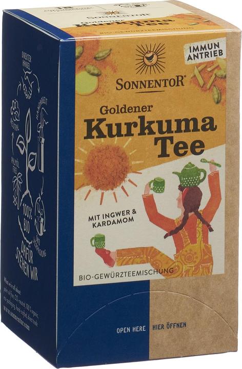 Image du produit Sonnentor goldener Kurkuma Tee (36 g)