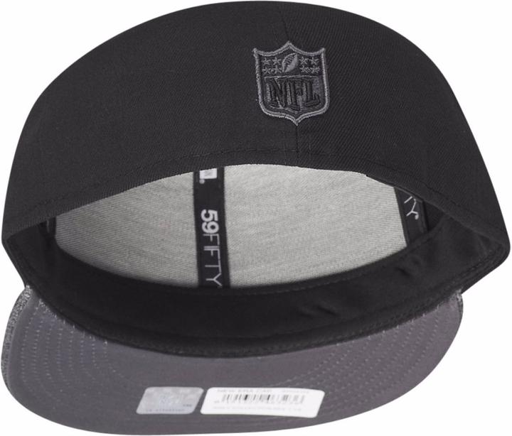 Actual product image New Era 59Fifty Grey Ii Green Bay Packers (6 7/8)