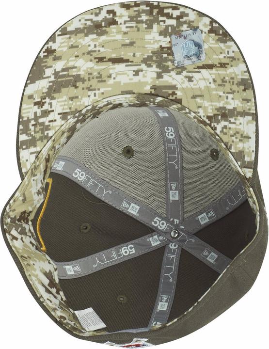 Produktbild New Era 59Fifty Salute To Service Pittsburgh Steelers (7 1/8)