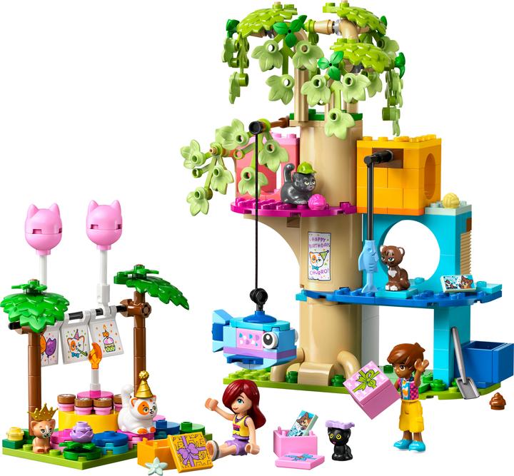 Produktbild LEGO Katzengeburtstagsparty & Baumhaus (42666, LEGO Friends)