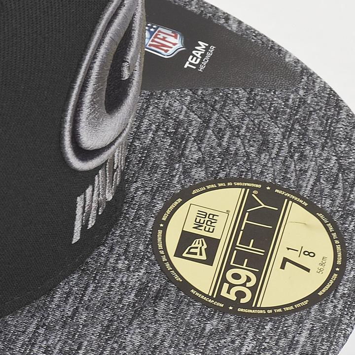 Actual product image New Era 59Fifty Grey Ii Green Bay Packers (6 7/8)