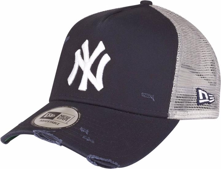 New Era Trucker Distressed New York Yankees (One Size)