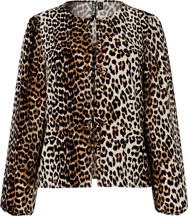 Pieces Pctiffany Ls Tie Top Wvn Noos Bc (M)