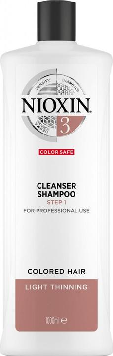 Produktbild Nioxin Cleanser Shampoo 3 (1000 ml, Flüssiges Shampoo)