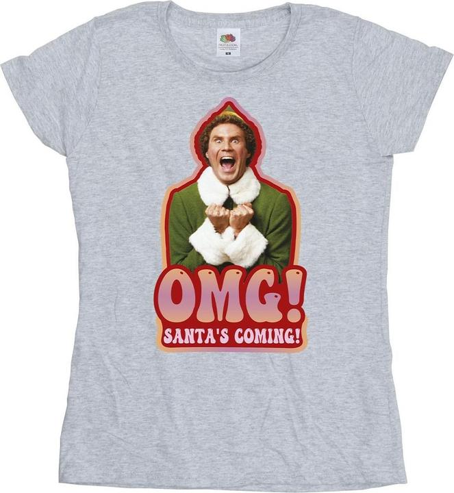 Elf Santa's Coming TShirt (XL)
