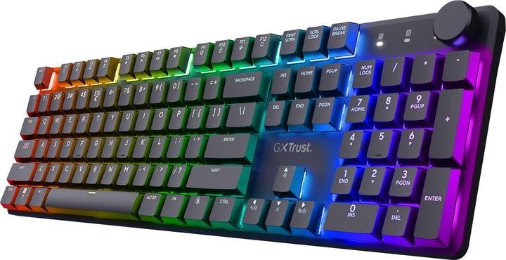 Image du produit Trust GXT868 Clavier mécanique sans fil TORIX (US, Sans fil, Filaire)