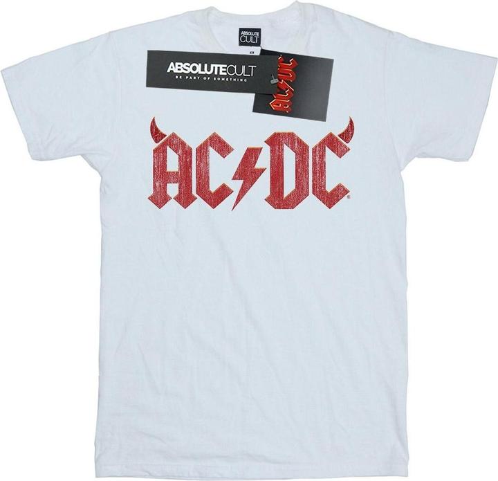 Produktbild AC/DC Mädchen Horns Logo TShirt aus Baumwolle (128)