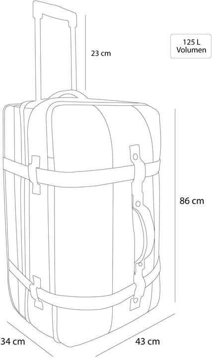 Produktbild Normani Reisetasche Aurori 125 (125 l, XL (ab 115l))