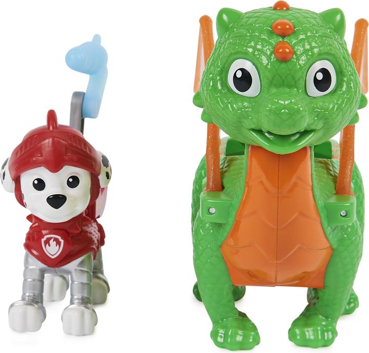 Produktbild Maki Paw Patrol Rescue Knights Marshall und Dragon Jade Actionfiguren-Set