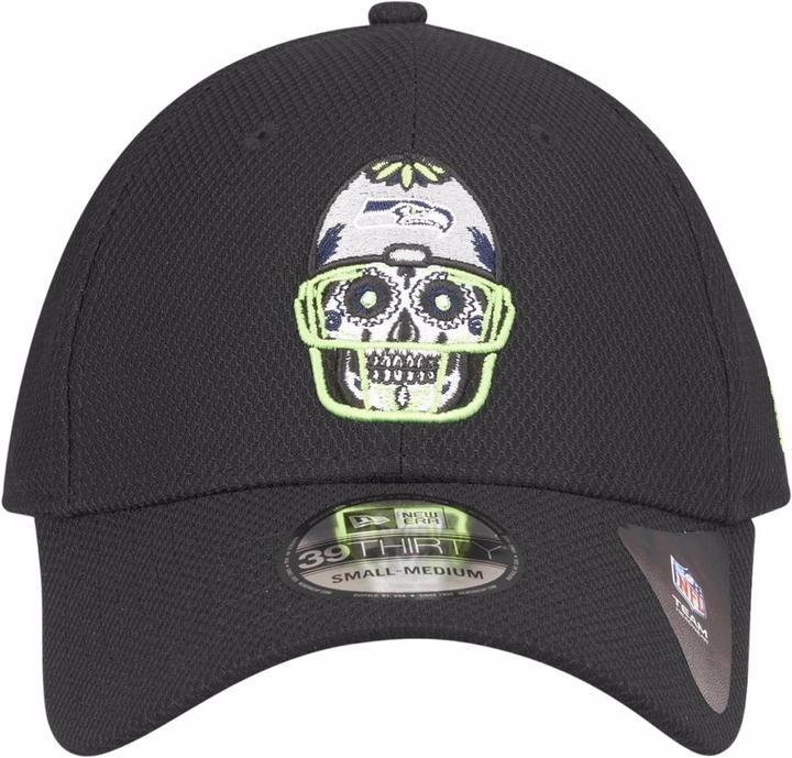 Image du produit New Era 39Thirty Stretchfit Diamond NFL Sugar Skull (XL)