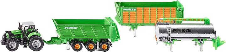 Immagine prodotto Siku Trattore Deutz con rimorchio