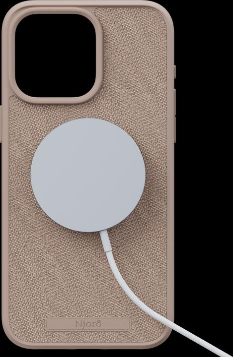 Immagine prodotto Njord Custodia MagSafe in tessuto con copertura rigida Rosa Sabbia (Apple iPhone 15 Pro Max)