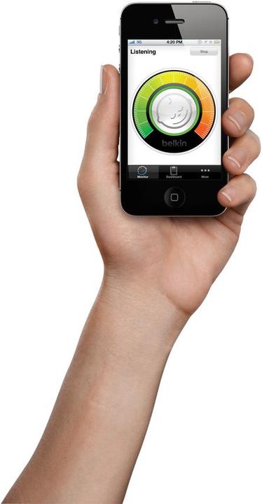 Produktbild Belkin WeMo Baby Monitor (Babyphone Audio)