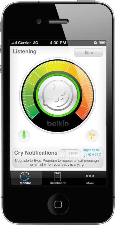 Produktbild Belkin WeMo Baby Monitor (Babyphone Audio)