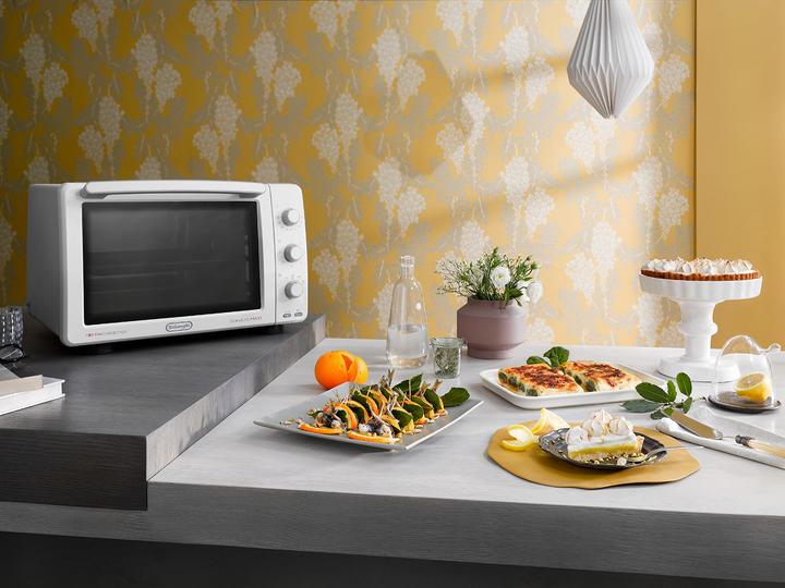 Produktbild De'Longhi Delonghi EO32502.WG Sfornatutto EO32502.WG Elektroofen, 5 Kochstufen
