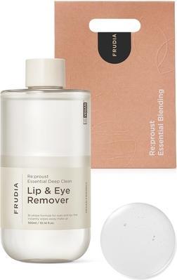 Frudia WELCOS Re:proust Essential Deep Clean Lip & Eye Remover Bi Phase Vegan Makeup Mascara Lipstic (Reinigungslotion, 300 ml)