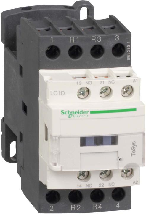 Produktbild Schneider Electric Schütz,2NO+2NC,40A,220Vdc,AC-1, 4-polig