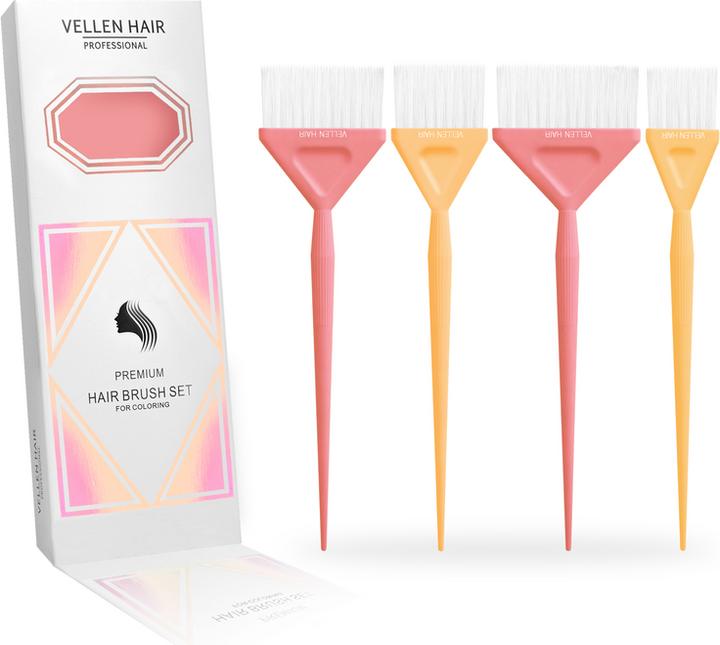 Produktbild Vellen Hair Färbepinsel Set 4er Pack