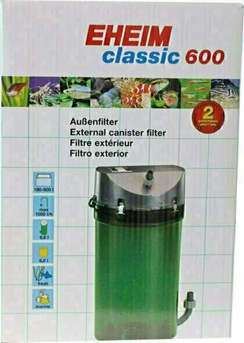Produktbild Eheim Classic 600 (600 l, Aussenfilter, Süsswasser, Salzwasser)