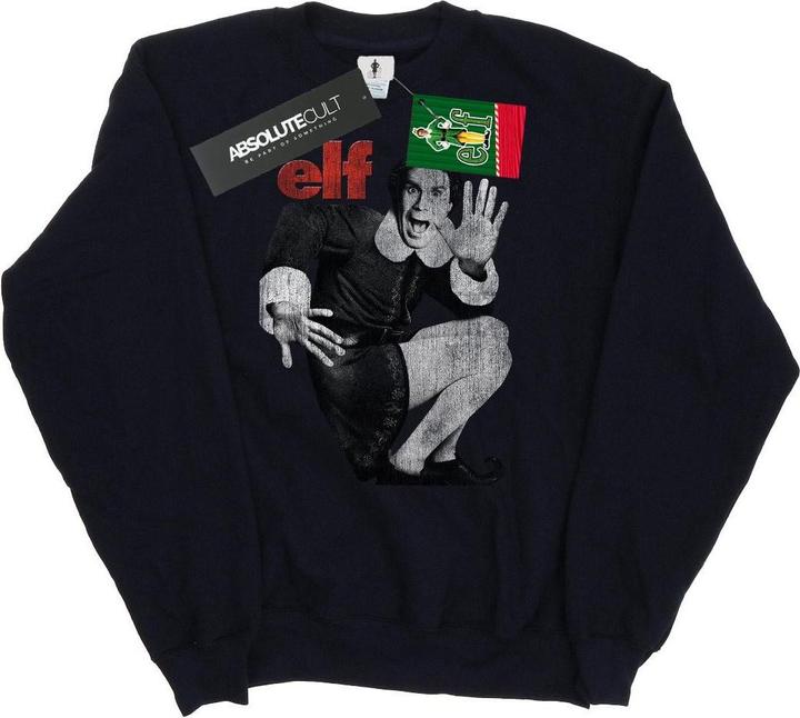 Produktbild Elf Mono Distressed Poster Sweatshirt (S)