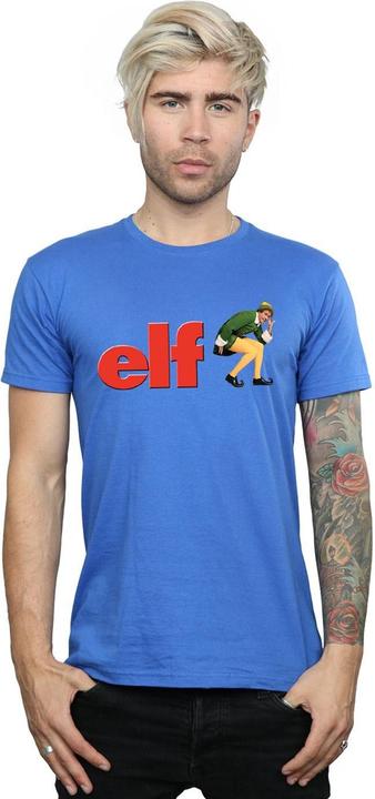 Actual product image Elf Mens Crouching Logo T-Shirt (XXL)