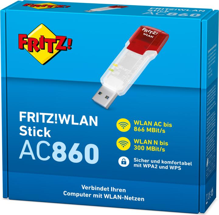 Actual product image AVM FRITZ!WLAN Stick AC 860 (USB)