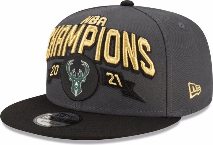 Actual product image New Era Milwaukee Bucks 2021 NBA Champions (One size)