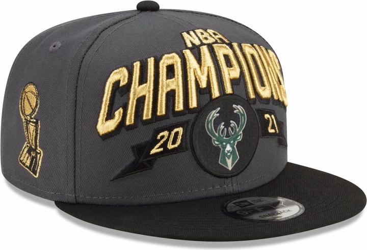 Actual product image New Era Milwaukee Bucks 2021 NBA Champions (One size)