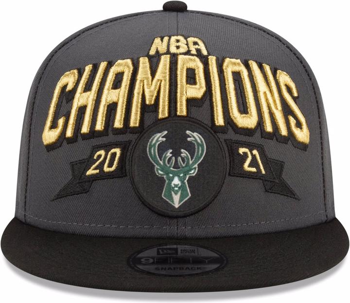 Actual product image New Era Milwaukee Bucks 2021 NBA Champions (One size)
