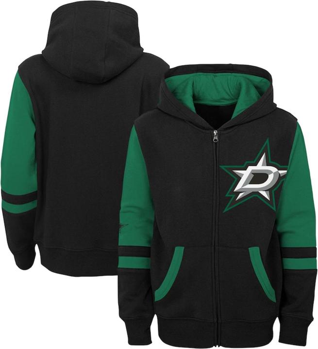 Produktbild Outerstuff NHL YTH Kapuzenpullover mit durchgehendem Reissverschluss (Columbus, 12 M) (12)
