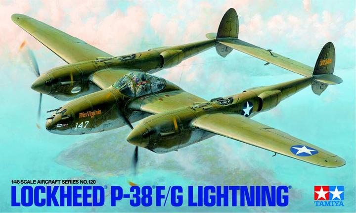 Image du produit Tamiya 1/48 Lockheed P-38 F/G Lightning