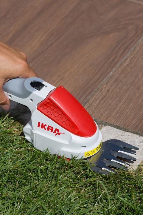 Produktbild Ikra IGBS 1054 (mit Tasche& Messer) (Akkuheckenschere)