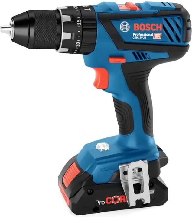 Produktbild Bosch Professional Akku-Schlagbohrschrauber GSB 18V-28 (Set inkl. L-Case Pick&Click) (Akkubetrieb)
