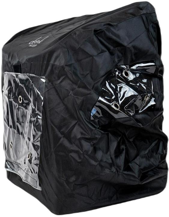 Image du produit Deek Pets Housse de pluie pour sac à dos pour chien, noir (Chien, Respirant)
