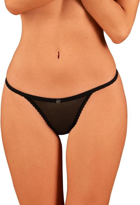 Produktbild Obsessive Celia Noir String Xl/Xxl (XL, XXL)
