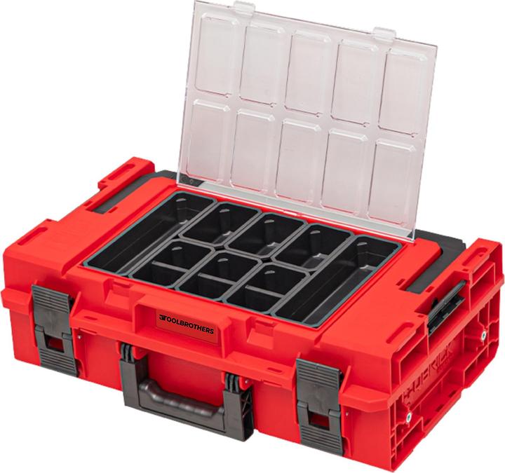 Image du produit Tool Brothers Toolbrothers RHINO ONE 200 2.0 Expert RED ULTRA HD Mallette à outils sur mesure organisateur
