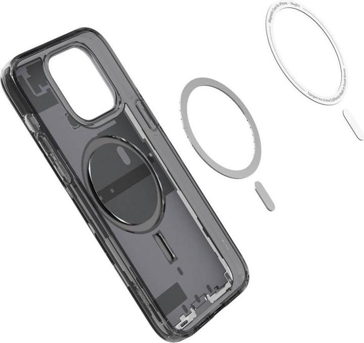 Actual product image Spigen ACS05540 mobile phone case (6.1") Cover Black, White (Apple iPhone 14 Pro)