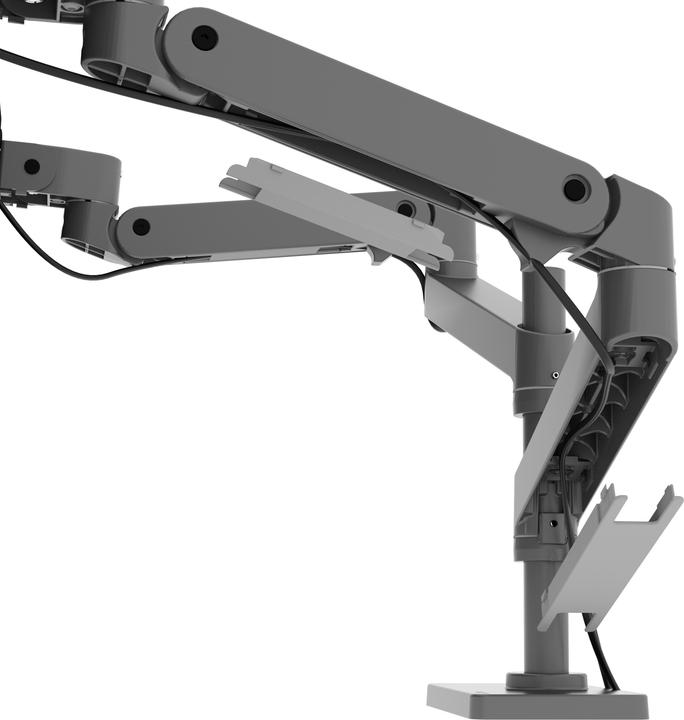 Produktbild Ergotron LX PRO ARM DUAL DISPLAY STACKING darkgrey (Tisch, 27.01")