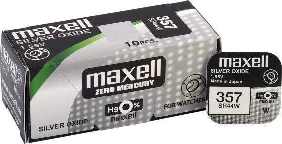 Image du produit Maxell Pile bouton (10 pcs, SR44, 165 mAh)