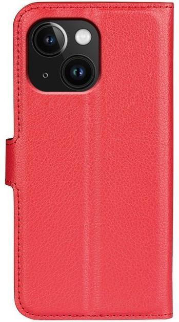 Actual product image MU Classic Litchi Leather Bookcover Series (Apple iPhone 15 Plus)