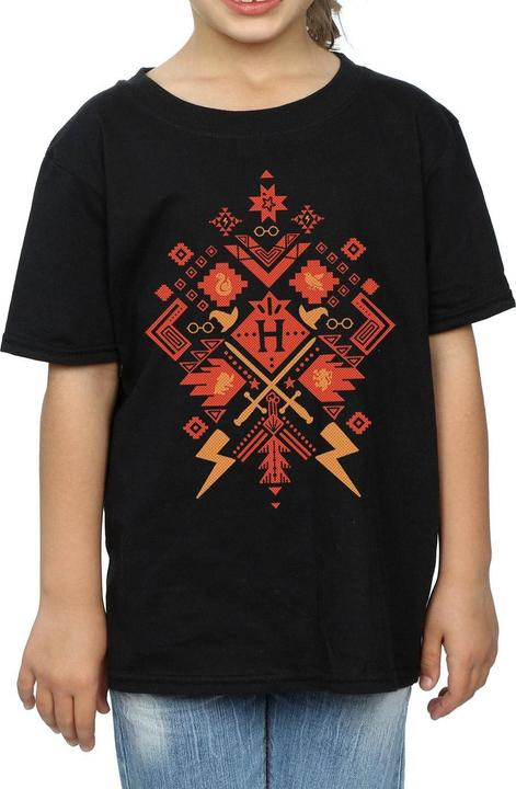 Image du produit - T-shirt CHRISTMAS FAIR ISLE - Fille (152, 158)