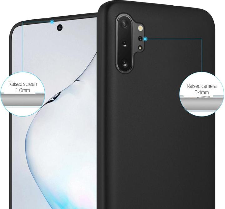 Productafbeelding Cadorabo TPU Matte Metallic hoes (Samsung Galaxy Note 10 Plus)
