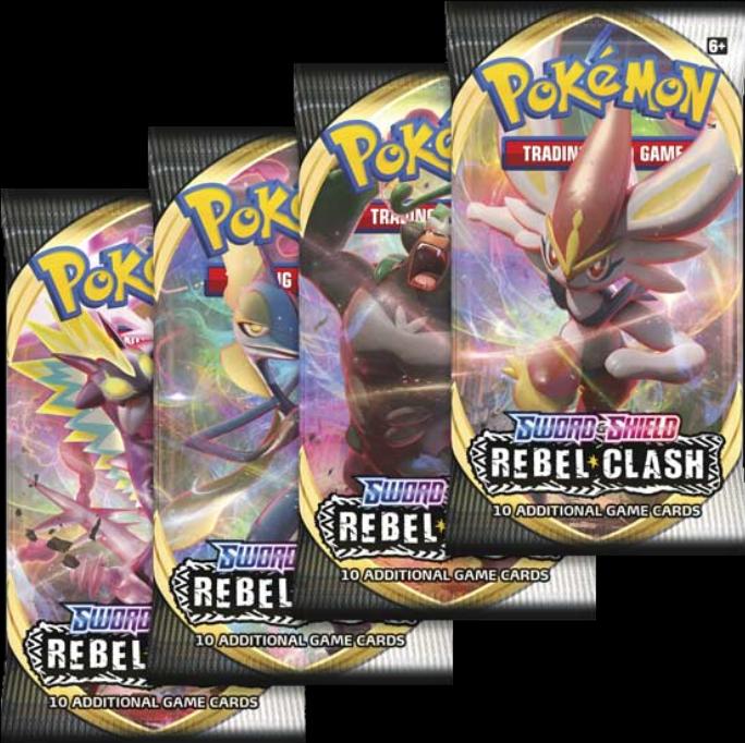 Produktbild Pokémon Rebel Clash (Englisch, Booster Pack)